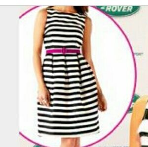 WHBM fit and flare dress